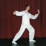 Kevin demonstrating Single Whip